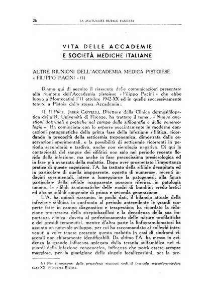 La mutualita rurale fascista rivista mensile della Federazione fascista mutue di malattia per i lavoratori agricoli