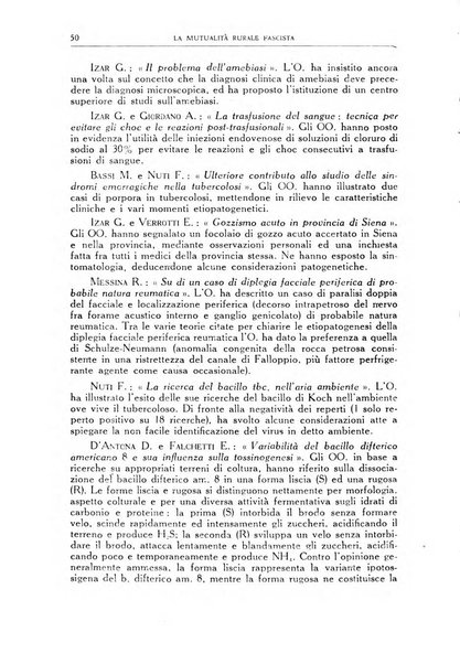 La mutualita rurale fascista rivista mensile della Federazione fascista mutue di malattia per i lavoratori agricoli