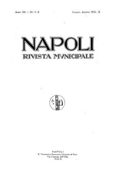 Napoli rivista municipale