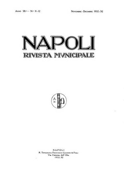 Napoli rivista municipale