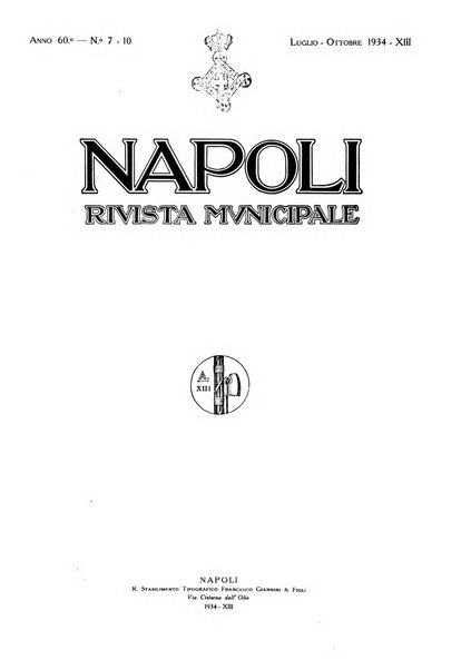 Napoli rivista municipale