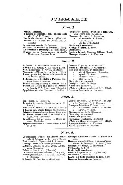 Natura ed arte rivista illustrata quindicinale italiana e straniera di scienze, lettere ed arti