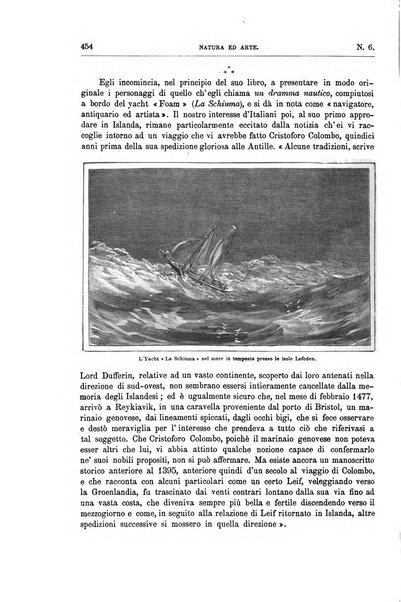 Natura ed arte rivista illustrata quindicinale italiana e straniera di scienze, lettere ed arti