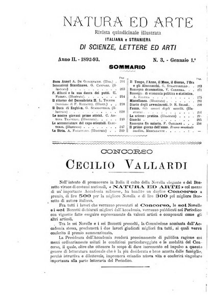 Natura ed arte rivista illustrata quindicinale italiana e straniera di scienze, lettere ed arti