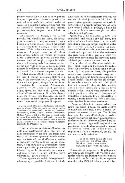 Natura ed arte rivista illustrata quindicinale italiana e straniera di scienze, lettere ed arti