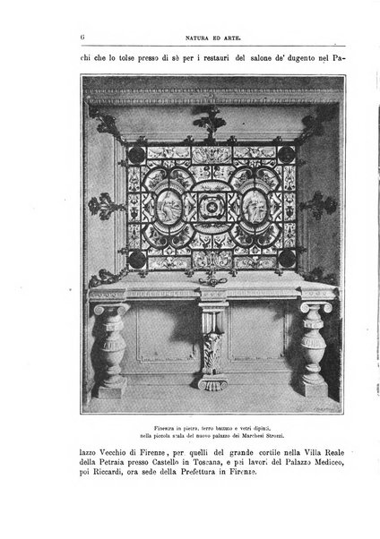 Natura ed arte rivista illustrata quindicinale italiana e straniera di scienze, lettere ed arti