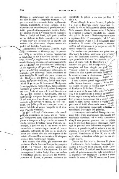 Natura ed arte rivista illustrata quindicinale italiana e straniera di scienze, lettere ed arti