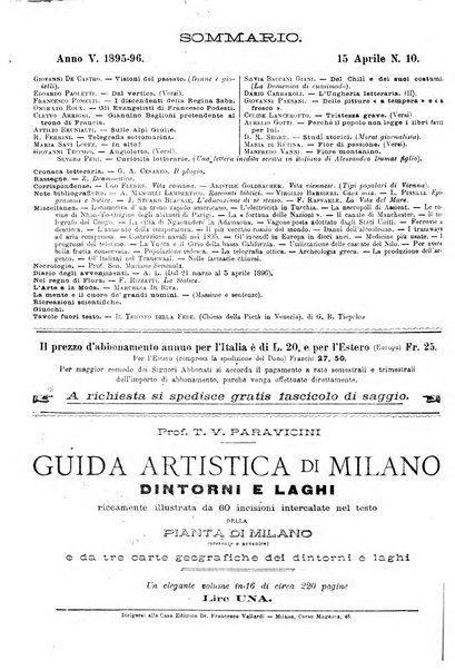 Natura ed arte rivista illustrata quindicinale italiana e straniera di scienze, lettere ed arti