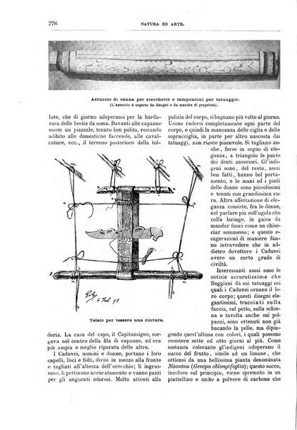 Natura ed arte rivista illustrata quindicinale italiana e straniera di scienze, lettere ed arti