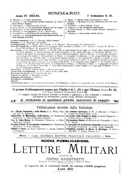 Natura ed arte rivista illustrata quindicinale italiana e straniera di scienze, lettere ed arti