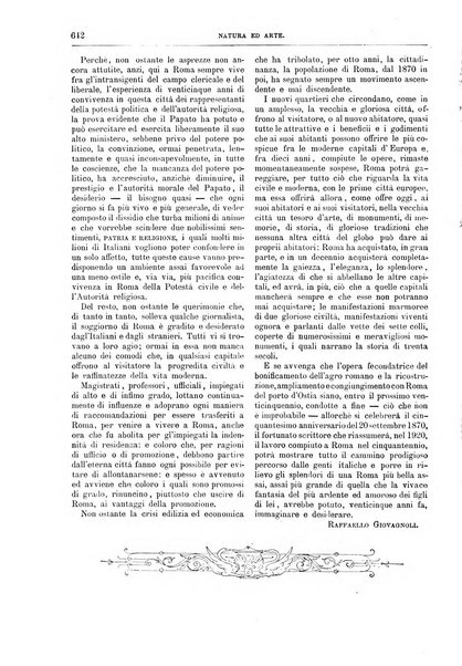 Natura ed arte rivista illustrata quindicinale italiana e straniera di scienze, lettere ed arti