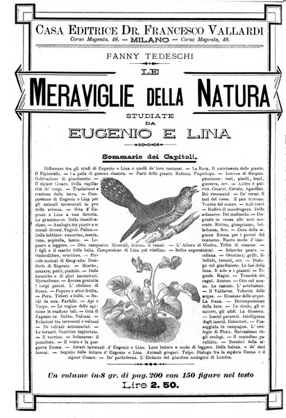 Natura ed arte rivista illustrata quindicinale italiana e straniera di scienze, lettere ed arti