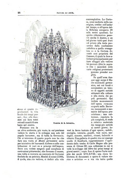 Natura ed arte rivista illustrata quindicinale italiana e straniera di scienze, lettere ed arti