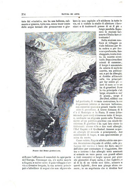 Natura ed arte rivista illustrata quindicinale italiana e straniera di scienze, lettere ed arti