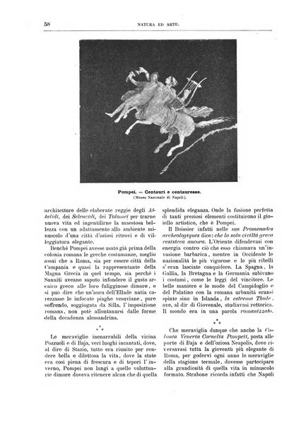 Natura ed arte rivista illustrata quindicinale italiana e straniera di scienze, lettere ed arti