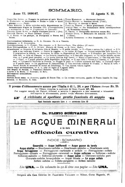 Natura ed arte rivista illustrata quindicinale italiana e straniera di scienze, lettere ed arti