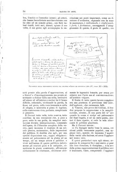 Natura ed arte rivista illustrata quindicinale italiana e straniera di scienze, lettere ed arti