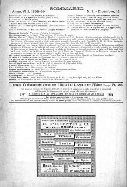 Natura ed arte rivista illustrata quindicinale italiana e straniera di scienze, lettere ed arti