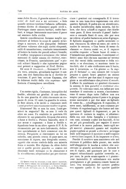 Natura ed arte rivista illustrata quindicinale italiana e straniera di scienze, lettere ed arti