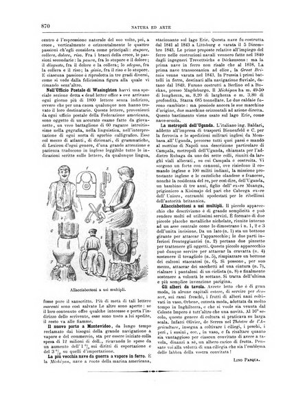 Natura ed arte rivista illustrata quindicinale italiana e straniera di scienze, lettere ed arti