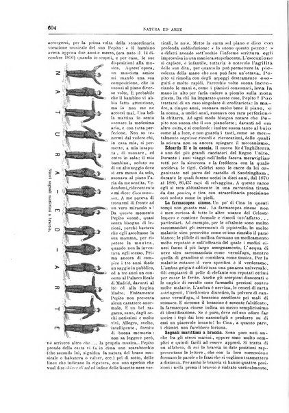 Natura ed arte rivista illustrata quindicinale italiana e straniera di scienze, lettere ed arti