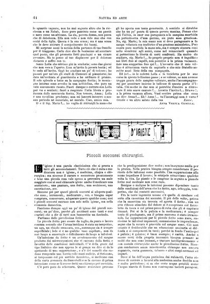 Natura ed arte rivista illustrata quindicinale italiana e straniera di scienze, lettere ed arti