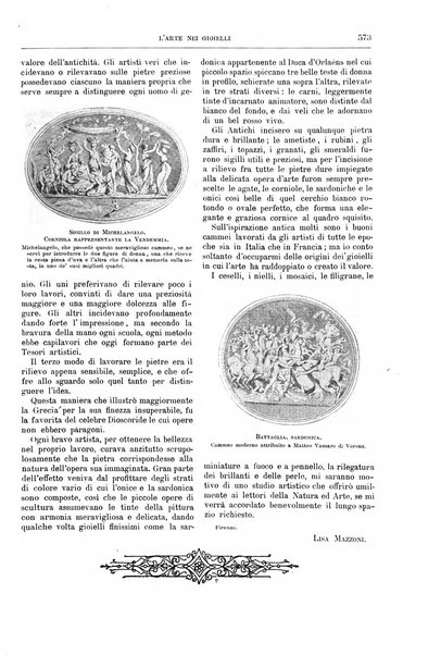 Natura ed arte rivista illustrata quindicinale italiana e straniera di scienze, lettere ed arti