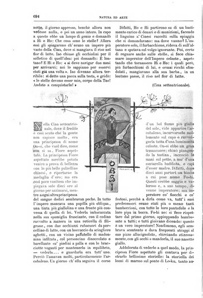 Natura ed arte rivista illustrata quindicinale italiana e straniera di scienze, lettere ed arti