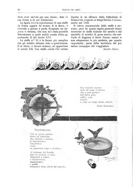 Natura ed arte rivista illustrata quindicinale italiana e straniera di scienze, lettere ed arti