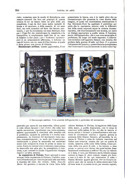 Natura ed arte rivista illustrata quindicinale italiana e straniera di scienze, lettere ed arti