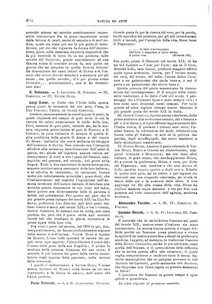 Natura ed arte rivista illustrata quindicinale italiana e straniera di scienze, lettere ed arti