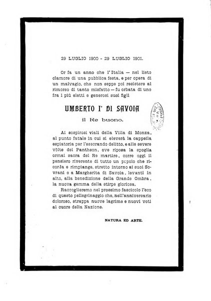 Natura ed arte rivista illustrata quindicinale italiana e straniera di scienze, lettere ed arti