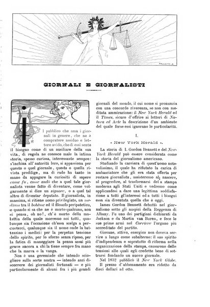 Natura ed arte rivista illustrata quindicinale italiana e straniera di scienze, lettere ed arti