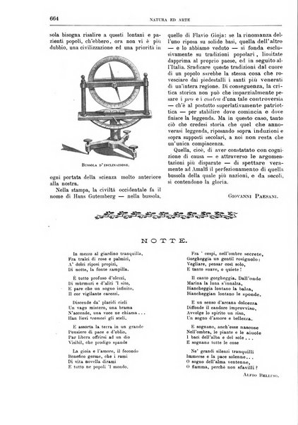 Natura ed arte rivista illustrata quindicinale italiana e straniera di scienze, lettere ed arti