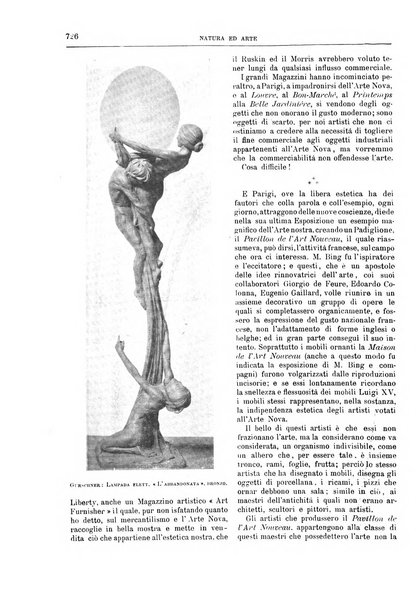 Natura ed arte rivista illustrata quindicinale italiana e straniera di scienze, lettere ed arti