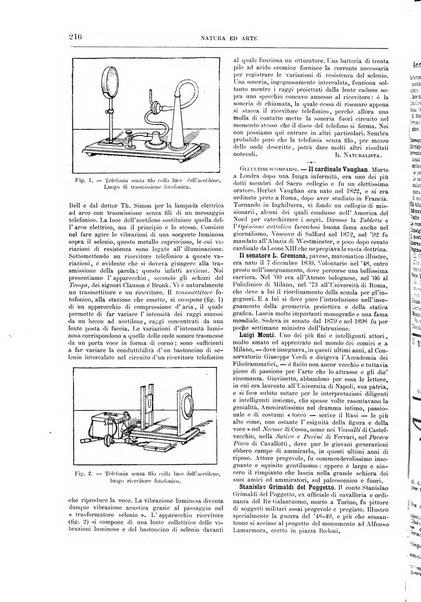 Natura ed arte rivista illustrata quindicinale italiana e straniera di scienze, lettere ed arti