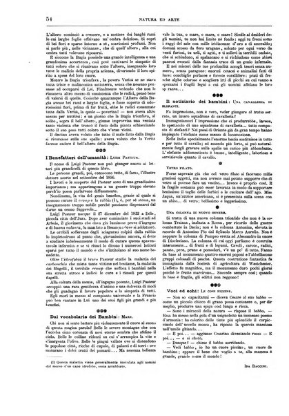 Natura ed arte rivista illustrata quindicinale italiana e straniera di scienze, lettere ed arti