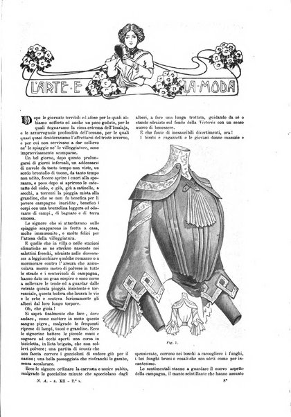 Natura ed arte rivista illustrata quindicinale italiana e straniera di scienze, lettere ed arti