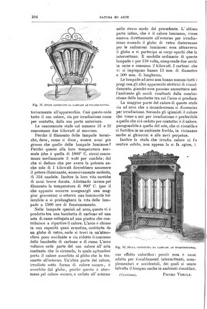 Natura ed arte rivista illustrata quindicinale italiana e straniera di scienze, lettere ed arti