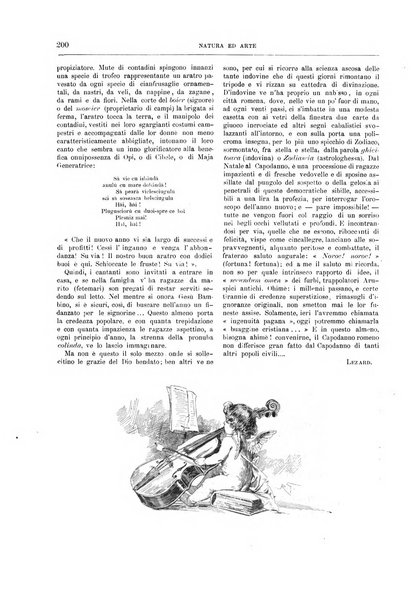 Natura ed arte rivista illustrata quindicinale italiana e straniera di scienze, lettere ed arti