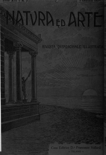 Natura ed arte rivista illustrata quindicinale italiana e straniera di scienze, lettere ed arti