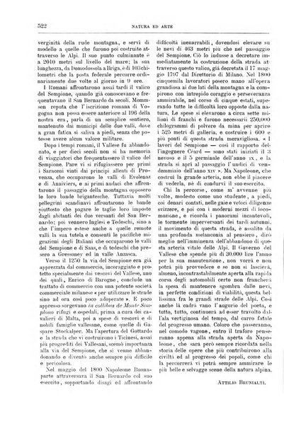 Natura ed arte rivista illustrata quindicinale italiana e straniera di scienze, lettere ed arti