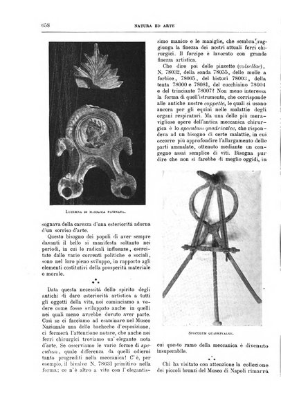 Natura ed arte rivista illustrata quindicinale italiana e straniera di scienze, lettere ed arti