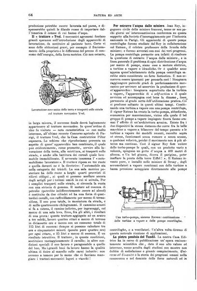 Natura ed arte rivista illustrata quindicinale italiana e straniera di scienze, lettere ed arti