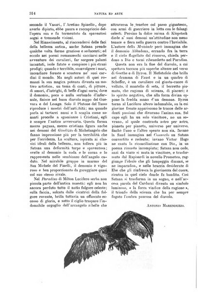 Natura ed arte rivista illustrata quindicinale italiana e straniera di scienze, lettere ed arti