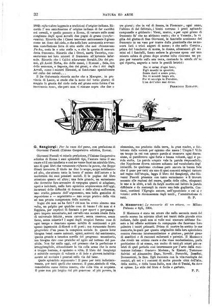 Natura ed arte rivista illustrata quindicinale italiana e straniera di scienze, lettere ed arti