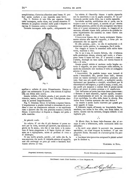 Natura ed arte rivista illustrata quindicinale italiana e straniera di scienze, lettere ed arti