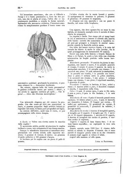 Natura ed arte rivista illustrata quindicinale italiana e straniera di scienze, lettere ed arti