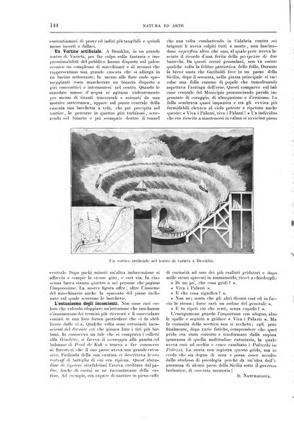 Natura ed arte rivista illustrata quindicinale italiana e straniera di scienze, lettere ed arti