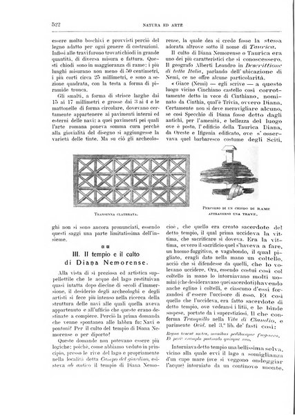 Natura ed arte rivista illustrata quindicinale italiana e straniera di scienze, lettere ed arti